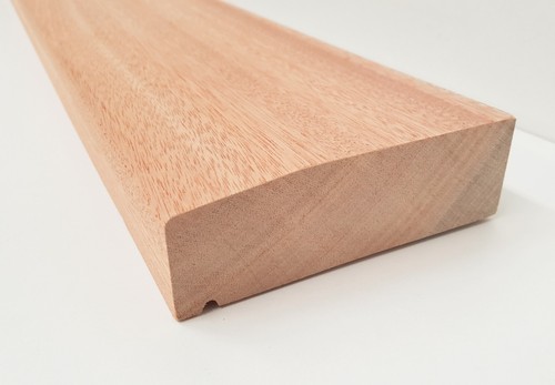 Hardwood sill double doors - double,