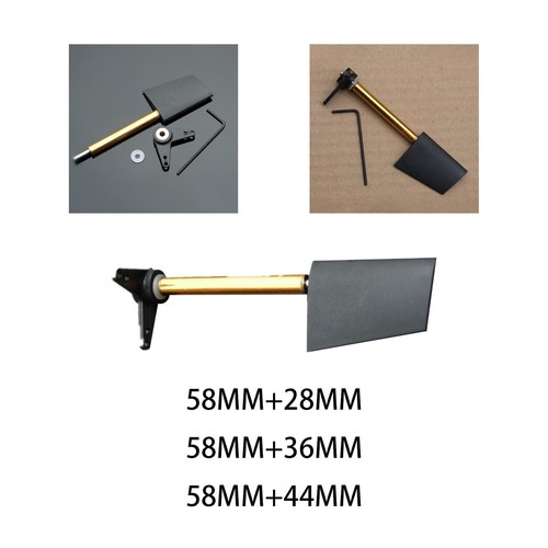 Rudder with shape - rudder, arm