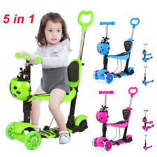 5-in-1 Kids Scooter 3 Wheel