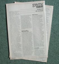 E-MU EMULATOR SAMPLER SYNTHESIZER KEYBOARD 1982 Vintage Article Test Review