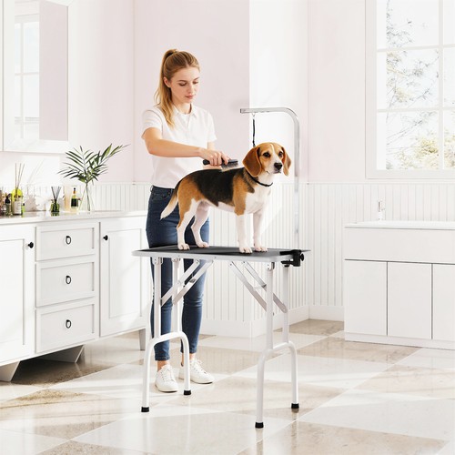 Pawhut foldable dog - foldable,
