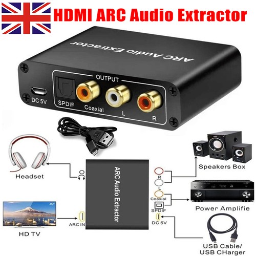 Hdmi arc audio extractor - hdmi,