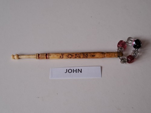 Antique bone lace bobbin - antique,