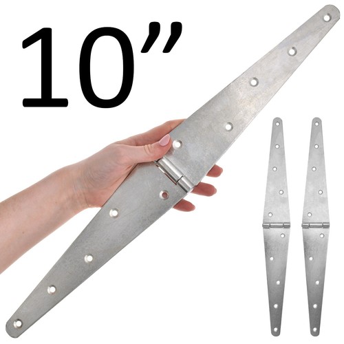 Strap hinge pair - strap, large