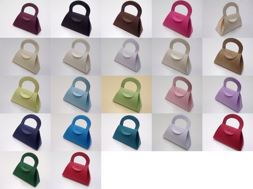 Hand bag wedding favour boxes - wedding,