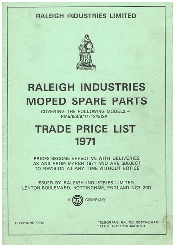 Raleigh rm5 rm6 - rm6, rm8