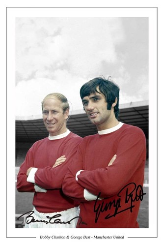 George best bobby charlton - george,
