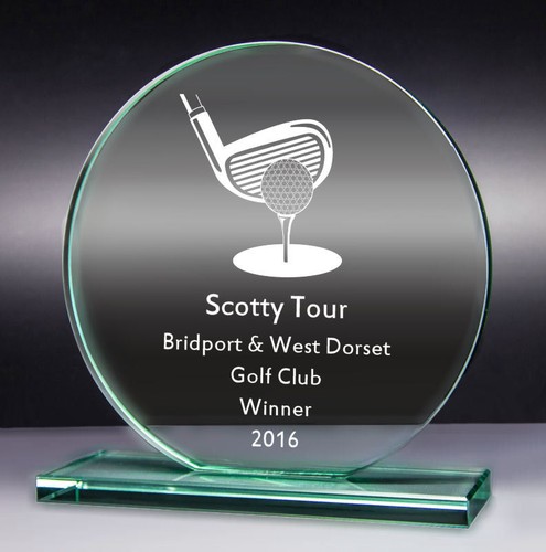 Personalised golf tour winner - golf,