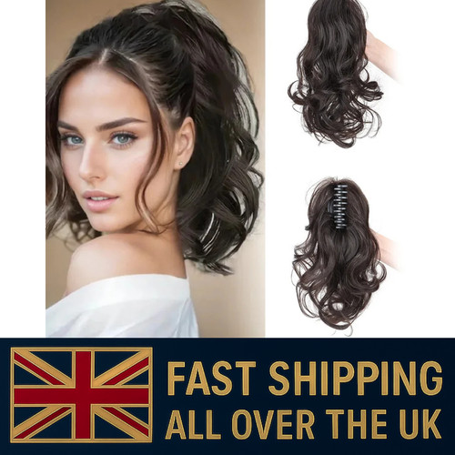 Claw ponytail piece - piece, clip
