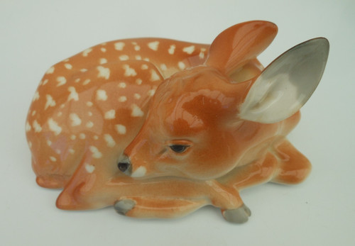 Lomonosov porcelain fawn