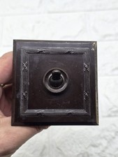 Art deco light - switch, plate