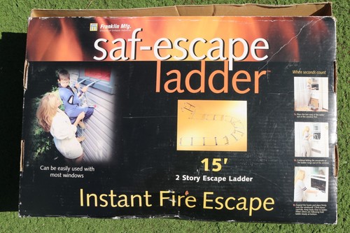 Emergency fire escape ladder - emergency,