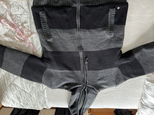 Fleece lined hoodie sweater - fleece,