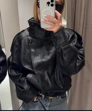 Zara AW 2025 Black Faux
