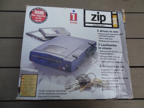 Iomega parallel port 1000mb - parallel,