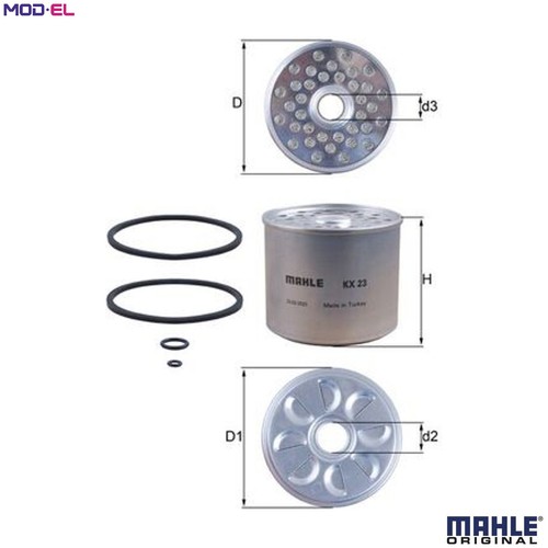 Fuel filter 23d for 403c - filter, kx