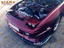 Front Bumper Splitter / Lip for Nissan S13 PS13 Performance, Racing, Bodykit v8