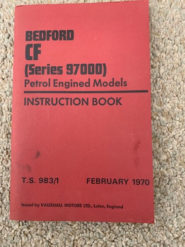 Bedford series 97000 - 97000, petrol