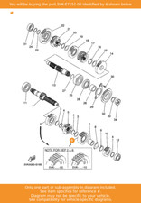 YAMAHA Gear, 5th Pinion (26t)