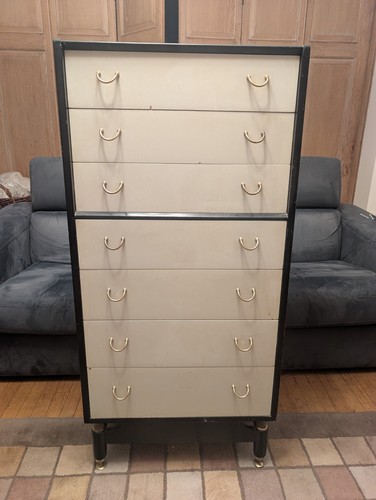 Mid century plan black - black, and