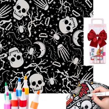 DIY Coloring Blanket with Markers -Color Your Own Blankets Cozy Home Decor Ideal