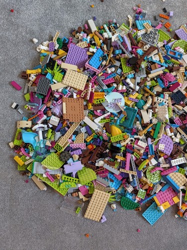 3kg genuine lego mixed bricks - 3kg,