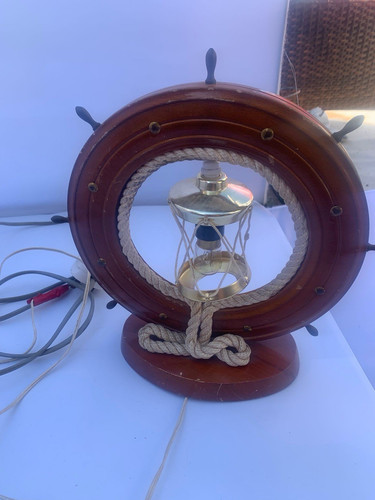 Nautical ship wheel - nautical, accent
