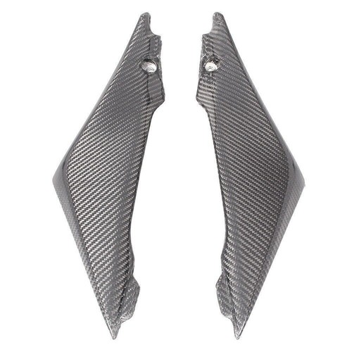 Black carbon fiber tank - carbon, side