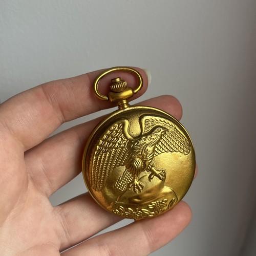 Gold tone half - hunter, american