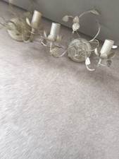 Laura Ashley Wall Lights X2 (