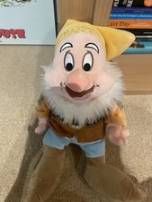 Disney store dwarf HAPPY plush