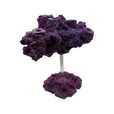 SANDBED 7 Hole "Floating Look" Frag Rack/Rock Island for Live Coral Plug Ons