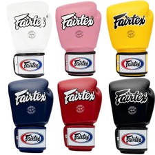 Fairtex Universal Boxing Gloves Muay Thai Mens Sparring Fight 