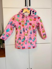 Hatley Girls’ Owl Print Raincoat – Size 6