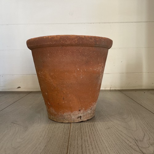 Large vintage terracotta pot - vintage,