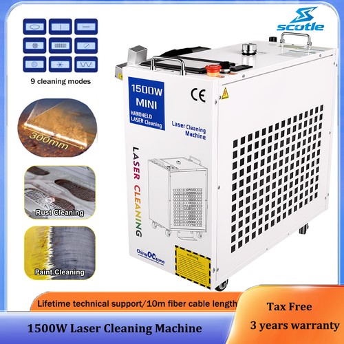 1500w laser cleaning - cleaning, machine