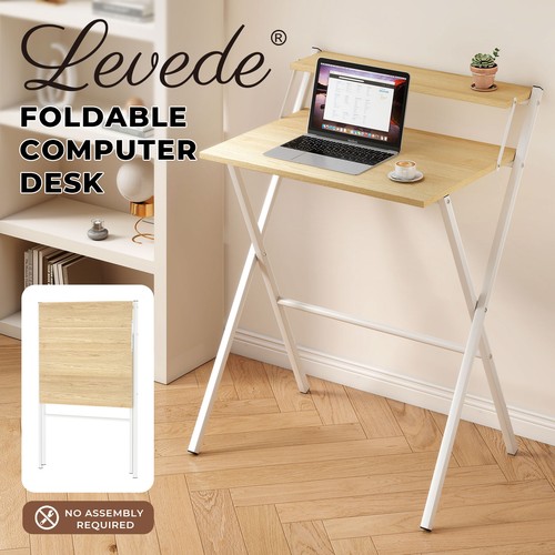 Levede folding computer desk - folding,