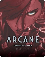 Arcane: League of Legends: Season One [New Blu-ray] Ltd Ed, Steelbook, Sign La