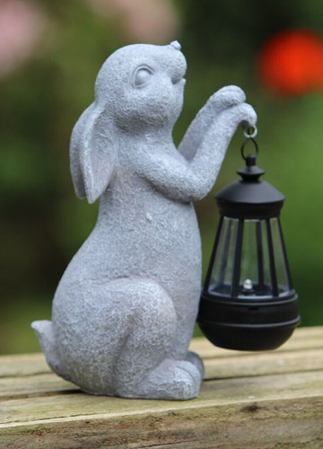 Garden ornament rabbit solar - ornament,