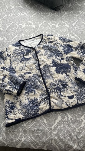 Toile jouy quilted jacket - du,