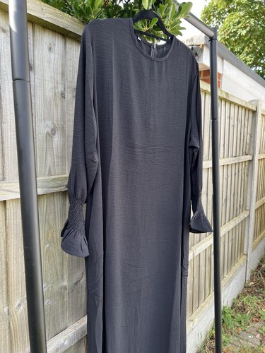 Black abaya dress maxi burka - abaya,