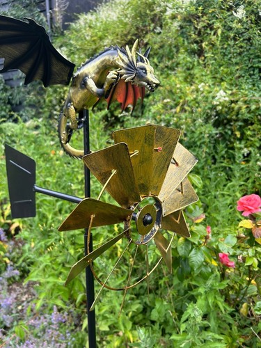 Dragon windmill garden - windmill,