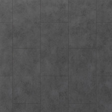 LVT Black Tile Effect Luxury Click Vinyl Flooring Waterproof Floor 1.8m² Pack
