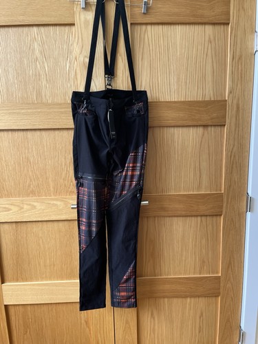 Killstar black tartan zipper - killstar,