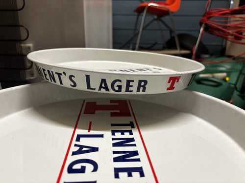 Vintage tennents lager metal - vintage,