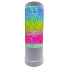 Light Up Rainbow Glitter Lamp