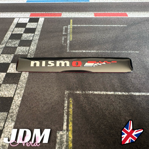 Nismo style car boot badge - style,