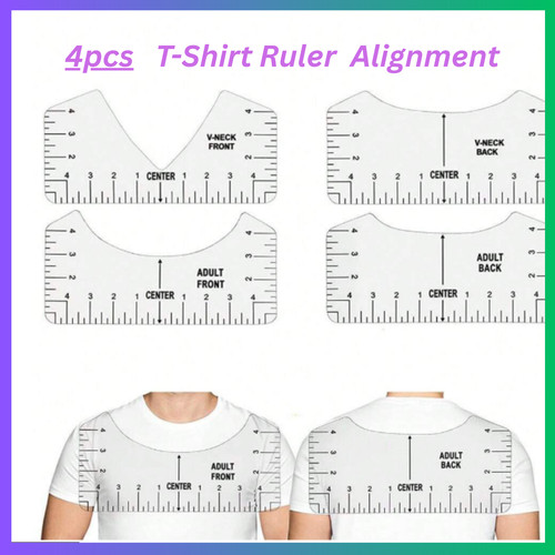 Shirt ruler alignment - ruler,