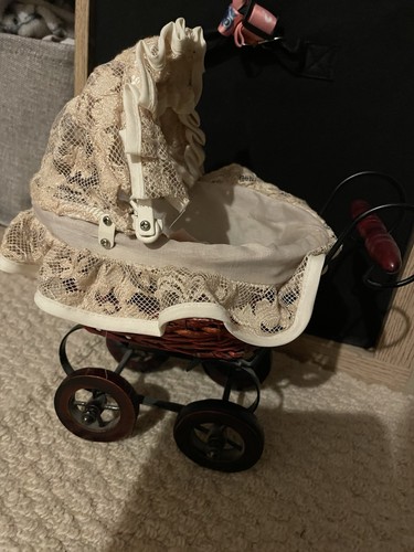 Vintage baby doll pram - baby,