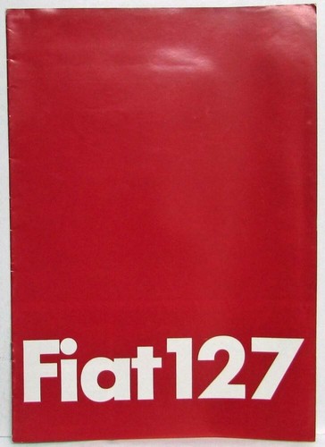 1978 fiat 127 sales brochure - fiat,